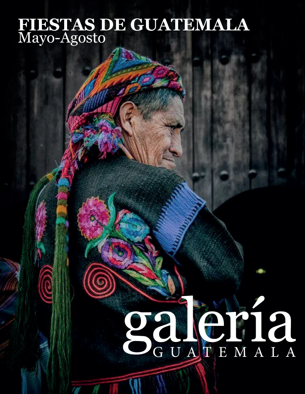 Portada de la revista Fiestas de Guatemala
